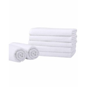 20 Double Hotel White Towels